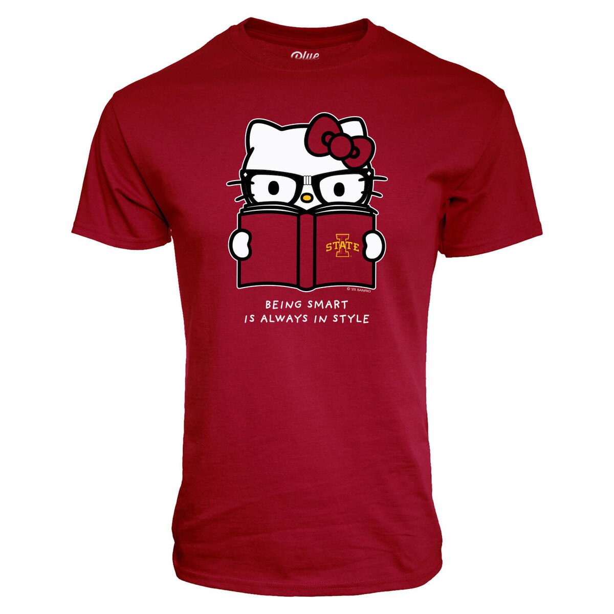 Blue 84 Hello Kitty Smart Cardinal Short Sleeve T-Shirt